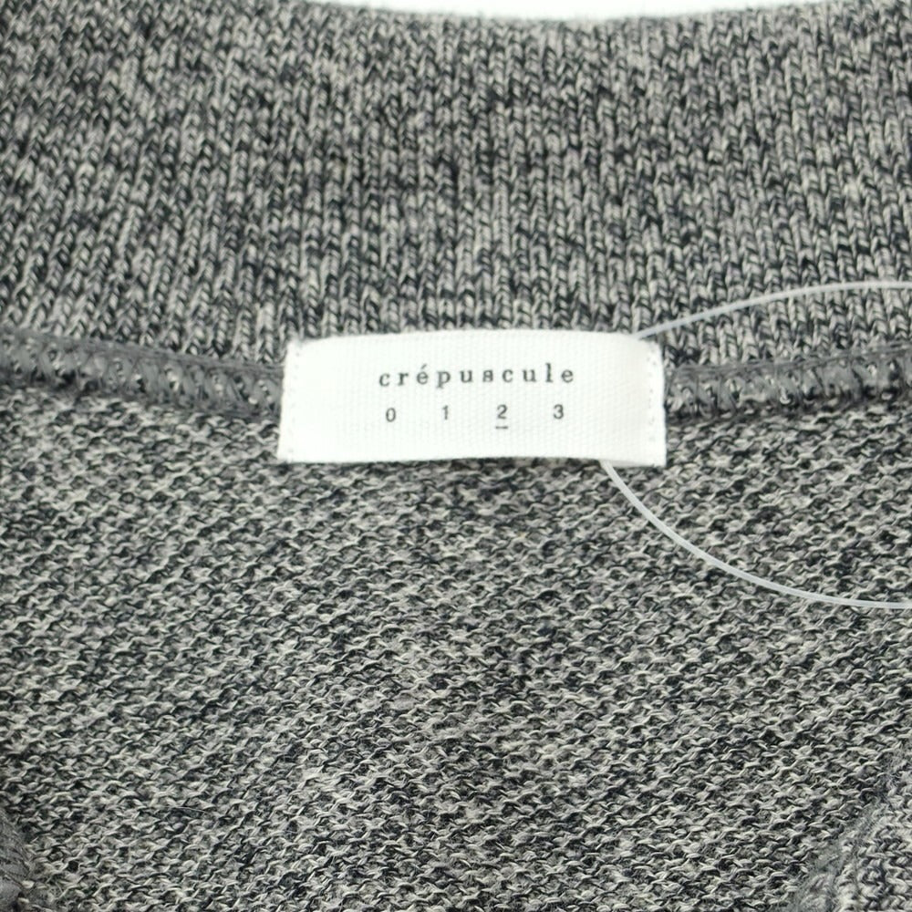 【中古】クレプスキュール crepuscule URBAN RESEARCH別注 2025年春夏 コットンリネン スキッパー 半袖 ポロニット グレー【 2 】【 状態ランクB 】【 メンズ 】