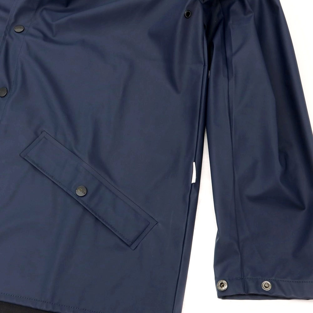 【中古】レインズ RAINS ナイロン フーデッドコート ネイビー【 M/L 】【 状態ランクC 】【 メンズ 】