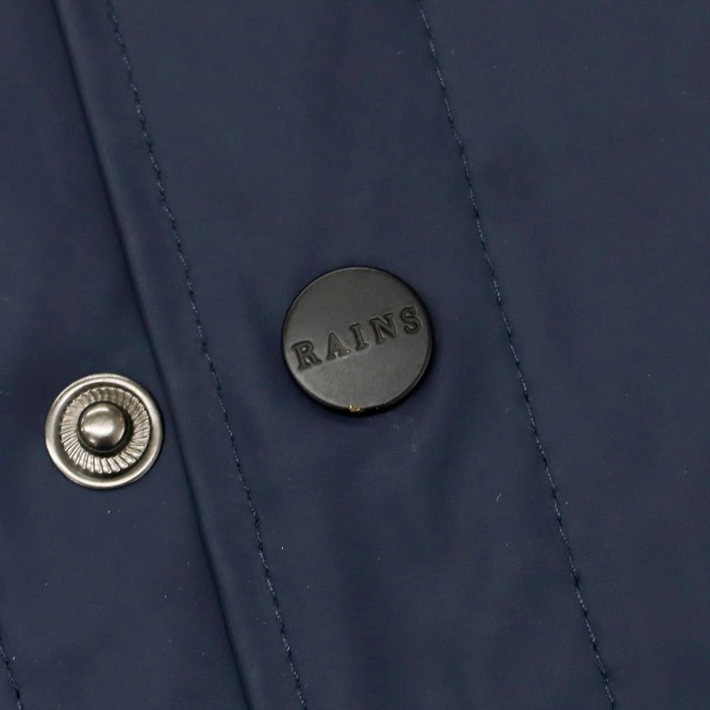 【中古】レインズ RAINS ナイロン フーデッドコート ネイビー【 M/L 】【 状態ランクC 】【 メンズ 】