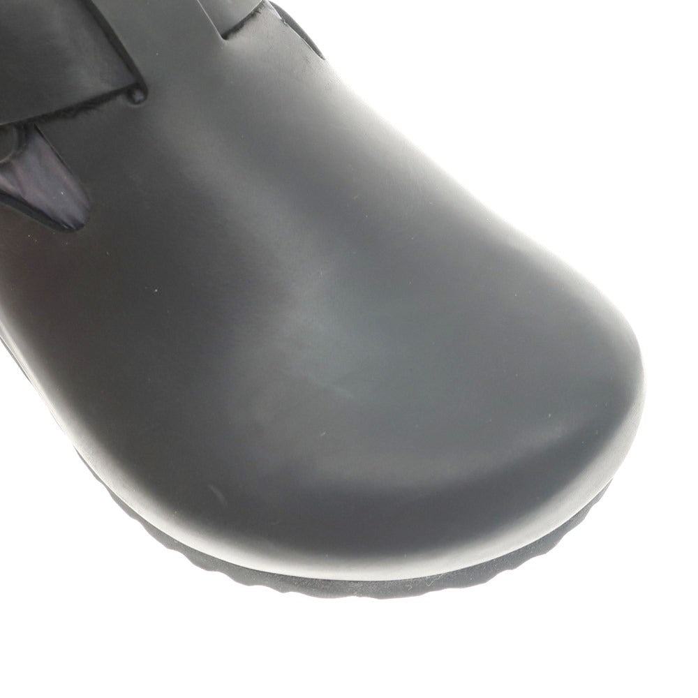 【中古】【未使用】ビルケンシュトック BIRKENSTOCK LONDON BS レザー サンダル ブラック【 26cm 】【 状態ランクS 】【 メンズ 】