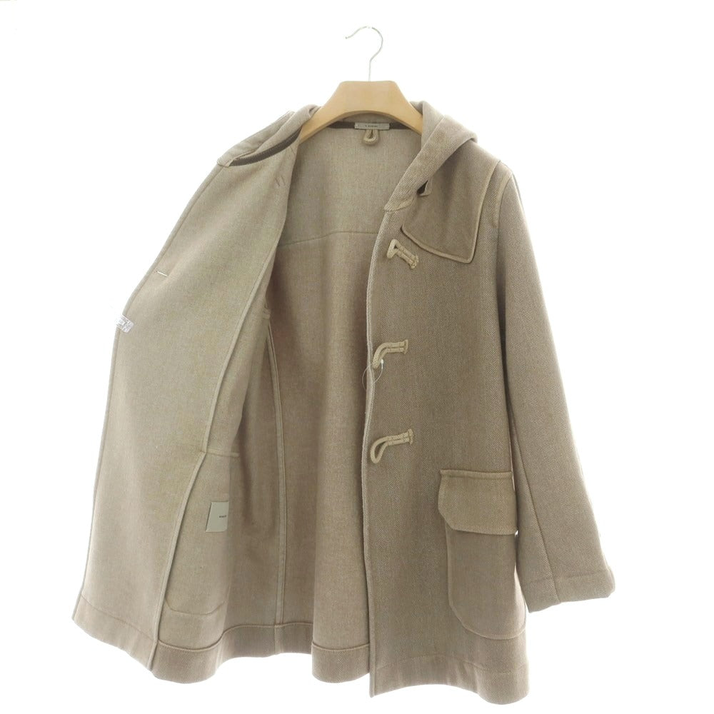 【中古】ボリオリ BOGLIOLI T.SUZUKI ウールポリエステル ダッフルコート カーキベージュ【 S 】【 状態ランクB 】【 メンズ 】