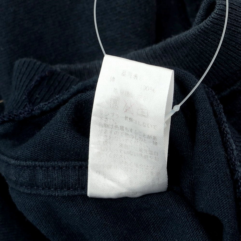 【中古】アナトミカ ANATOMICA コットン クルーネック ポケット 半袖Tシャツ ネイビー【 M 】【 状態ランクC 】【 メンズ 】