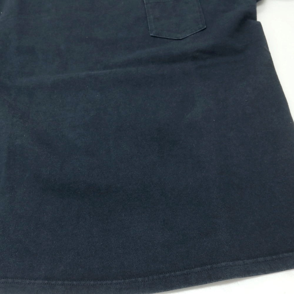 【中古】アナトミカ ANATOMICA コットン クルーネック ポケット 半袖Tシャツ ネイビー【 M 】【 状態ランクC 】【 メンズ 】