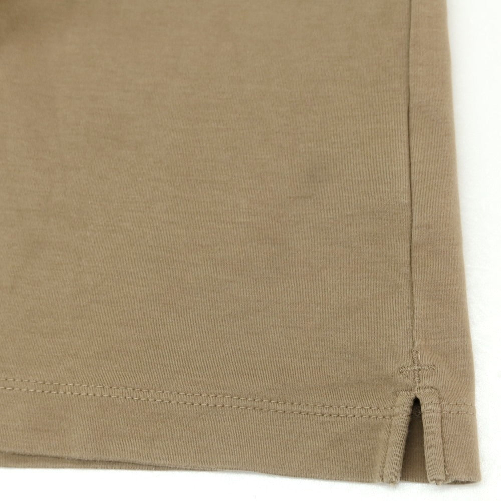 【中古】クロスクローゼット crossclothet コットン クルーネック ポケット 半袖Tシャツ ベージュ【 2 】【 状態ランクB 】【 メンズ 】