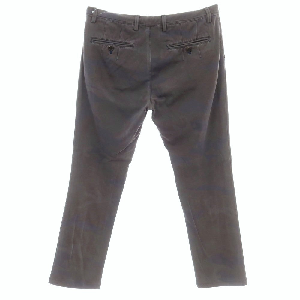 【中古】ソリード SOLIDO コットン ジャージー カモフラ イージースラックスパンツ グレー系【 2 】【 状態ランクC 】【 メンズ 】