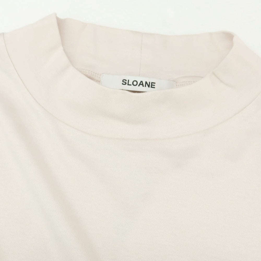 【中古】スローン SLOANE コットン ハイネック 長袖Tシャツ アイボリー【 4 】【 状態ランクB 】【 メンズ 】
