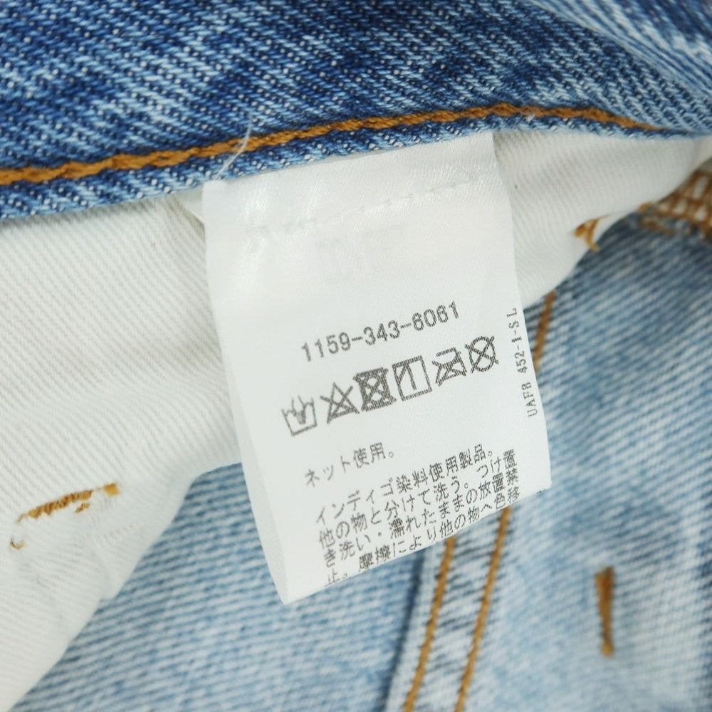 【中古】コーベルト COVERT ダメージ&ペイント加工 コットン ジーンズ デニムパンツ ブルー【 表記なし(M位) 】【 状態ランクC 】【 メンズ 】