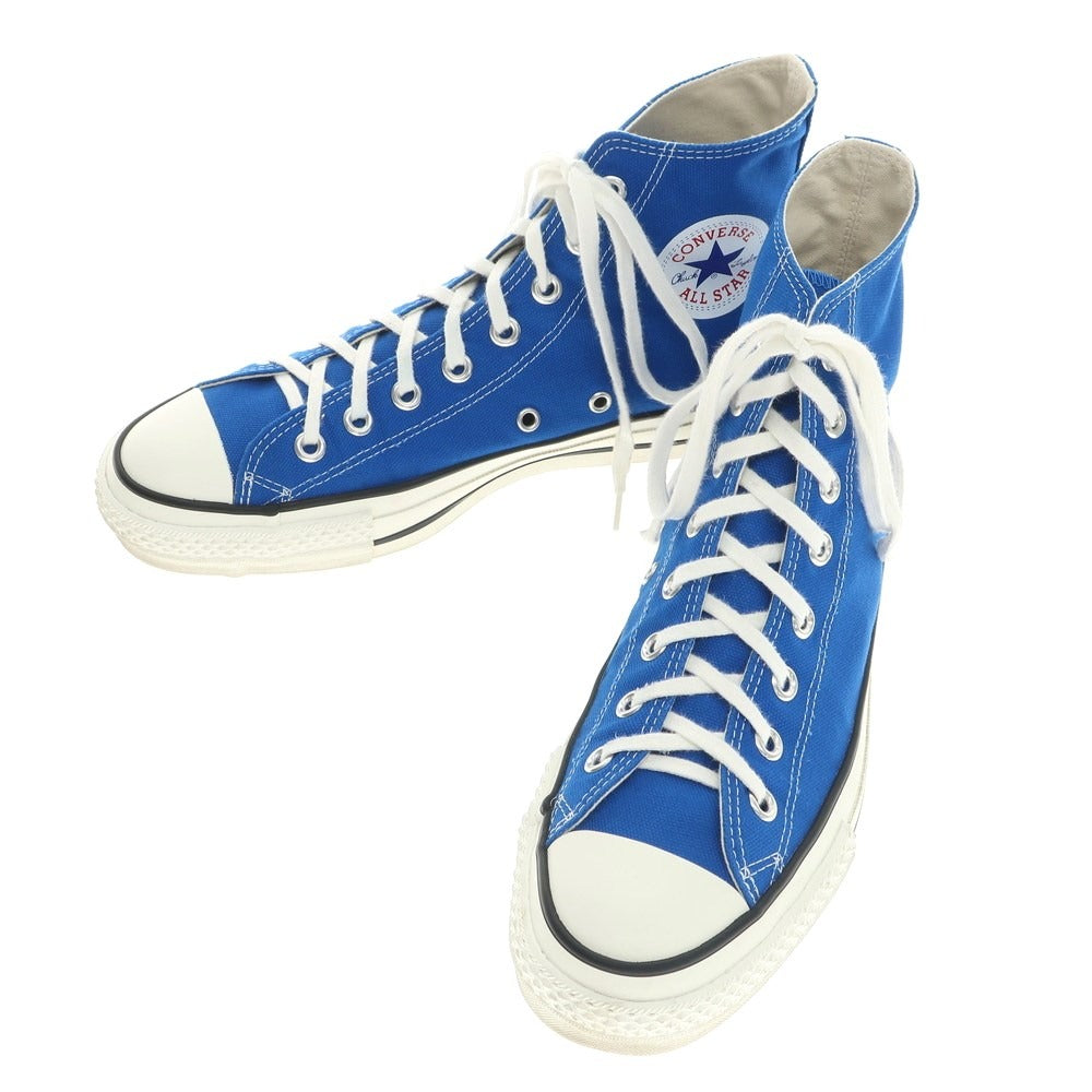 【中古】コンバース CONVERSE MADE IN JAPAN オールスター Hi スニーカー ブルー【 8 】【 状態ランクB 】【 メンズ 】