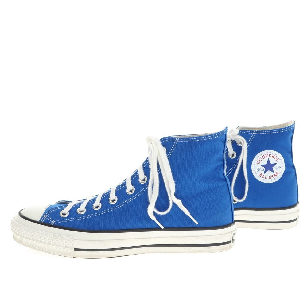 【中古】コンバース CONVERSE MADE IN JAPAN オールスター Hi スニーカー ブルー【 8 】【 状態ランクB 】【 メンズ 】