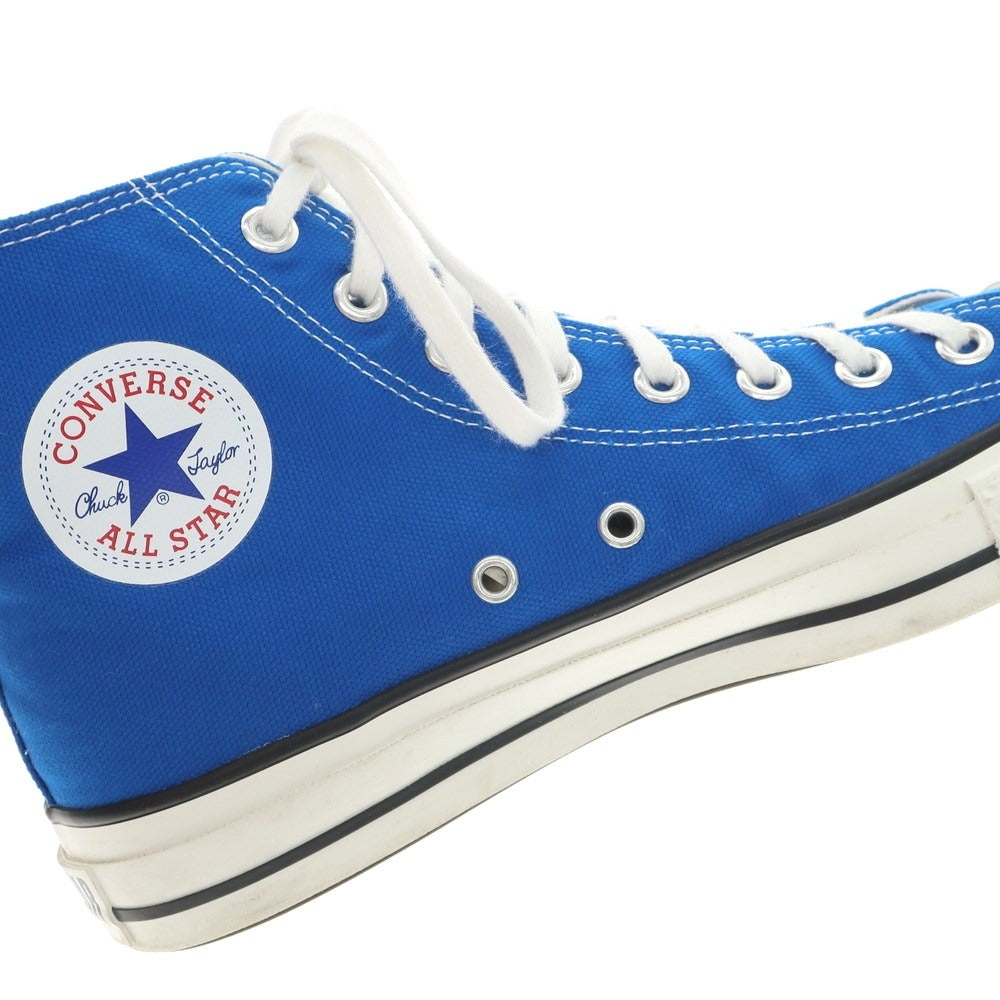 【中古】コンバース CONVERSE MADE IN JAPAN オールスター Hi スニーカー ブルー【 8 】【 状態ランクB 】【 メンズ 】