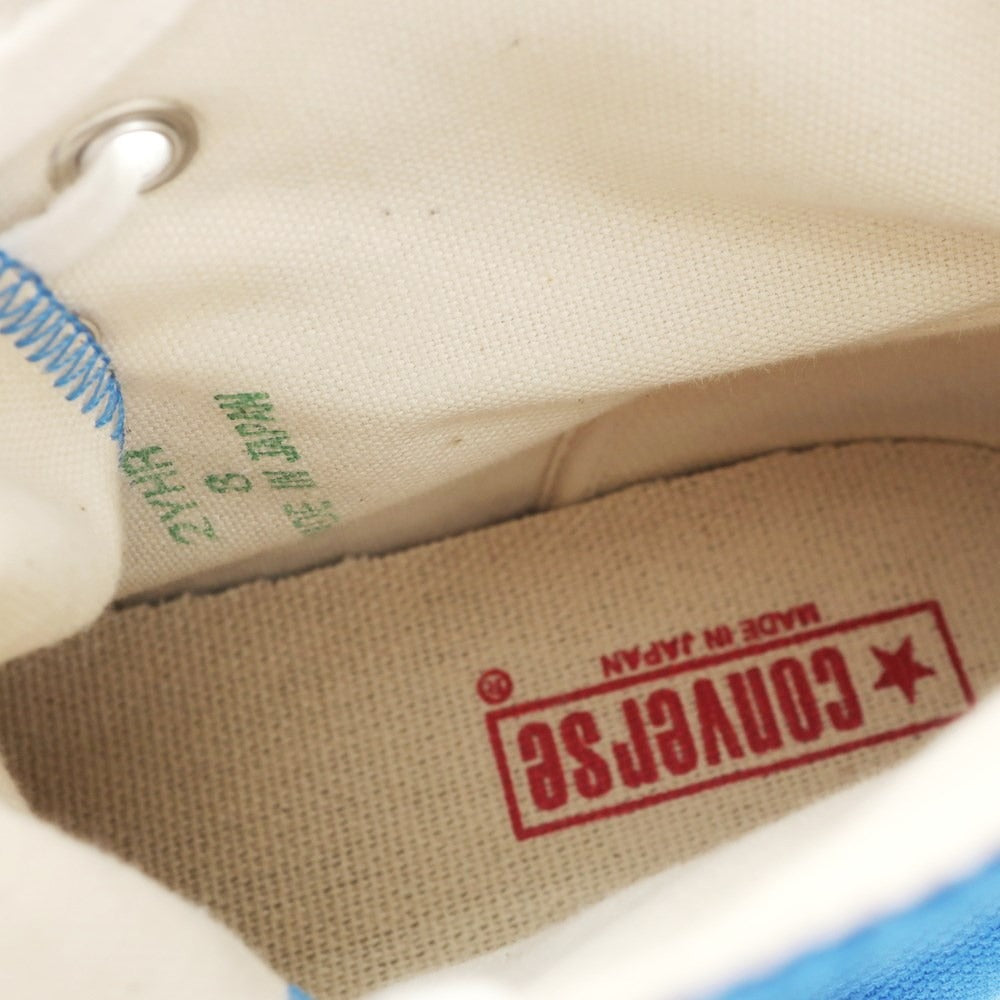 【中古】コンバース CONVERSE MADE IN JAPAN オールスター Hi スニーカー ブルー【 8 】【 状態ランクB 】【 メンズ 】