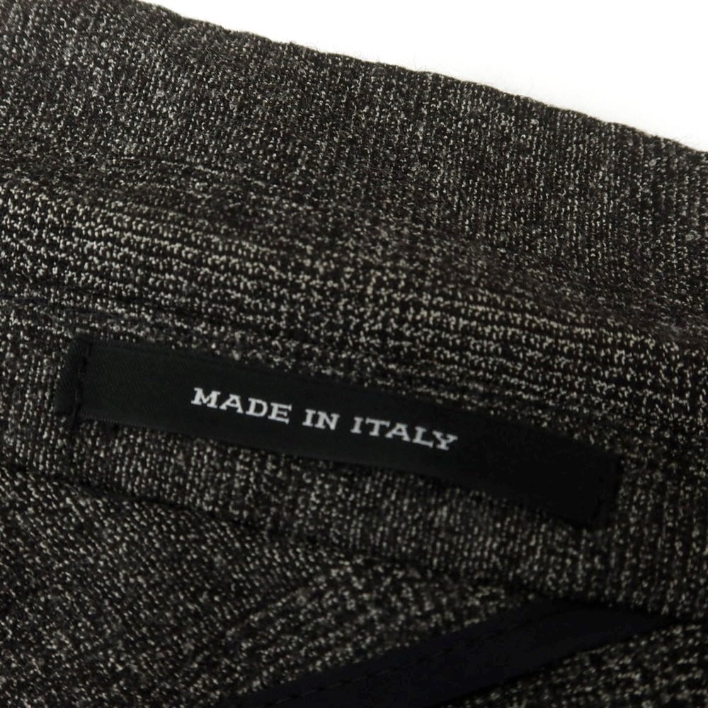 【中古】タリアトーレ TAGLIATORE ストレッチウール チェック 2つボタンスーツ ダークグレー【 48 】【 状態ランクC 】【 メンズ 】