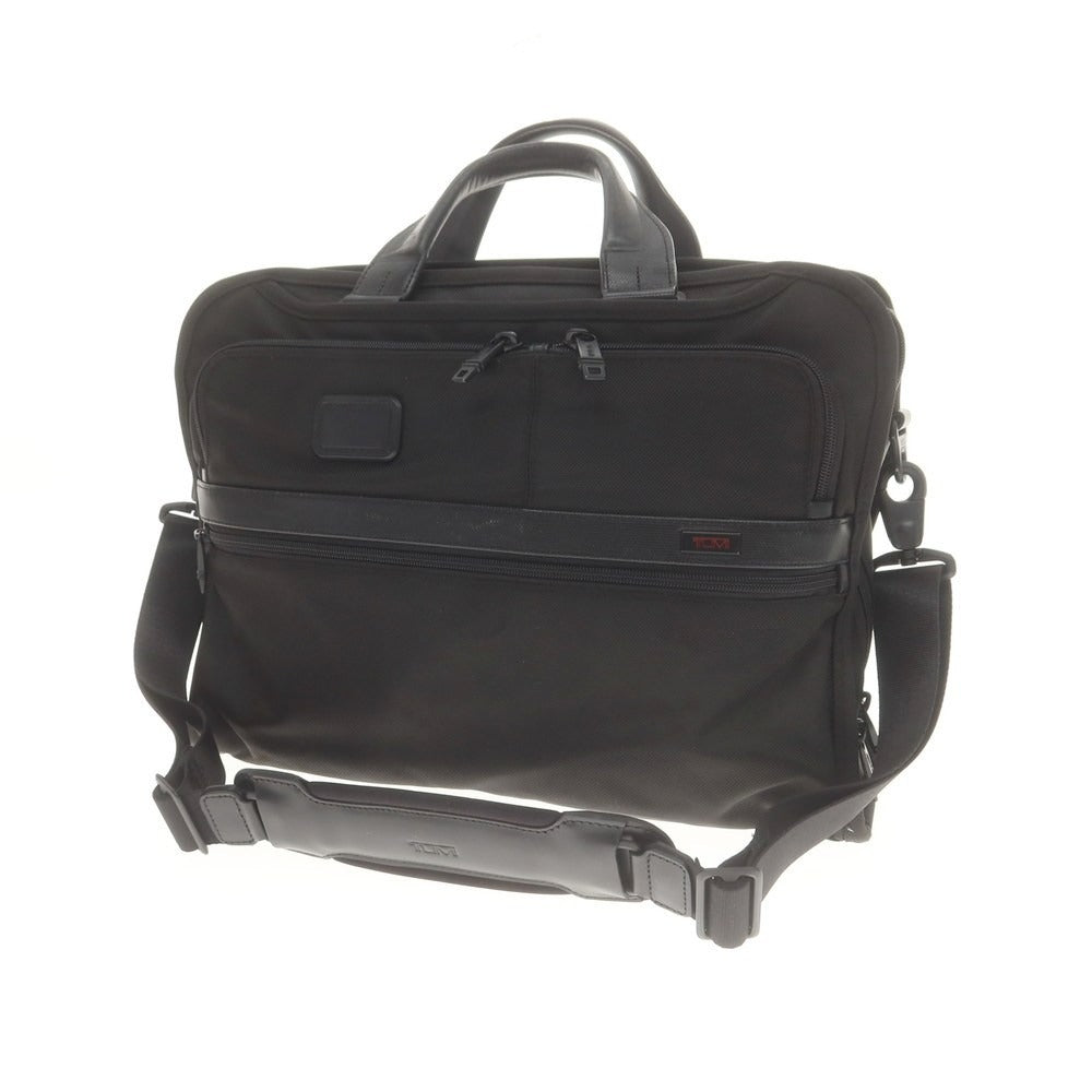 【中古】トゥミ TUMI ALPHAII 26108D2 バリスティックナイロン ブリーフケース ブラック【 状態ランクB 】【 メンズ 】