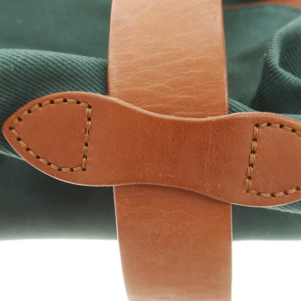 【中古】フィルソン FILSON ツイルコットン ボストンバッグ グリーンxライトブラウン【 状態ランクB 】【 メンズ 】