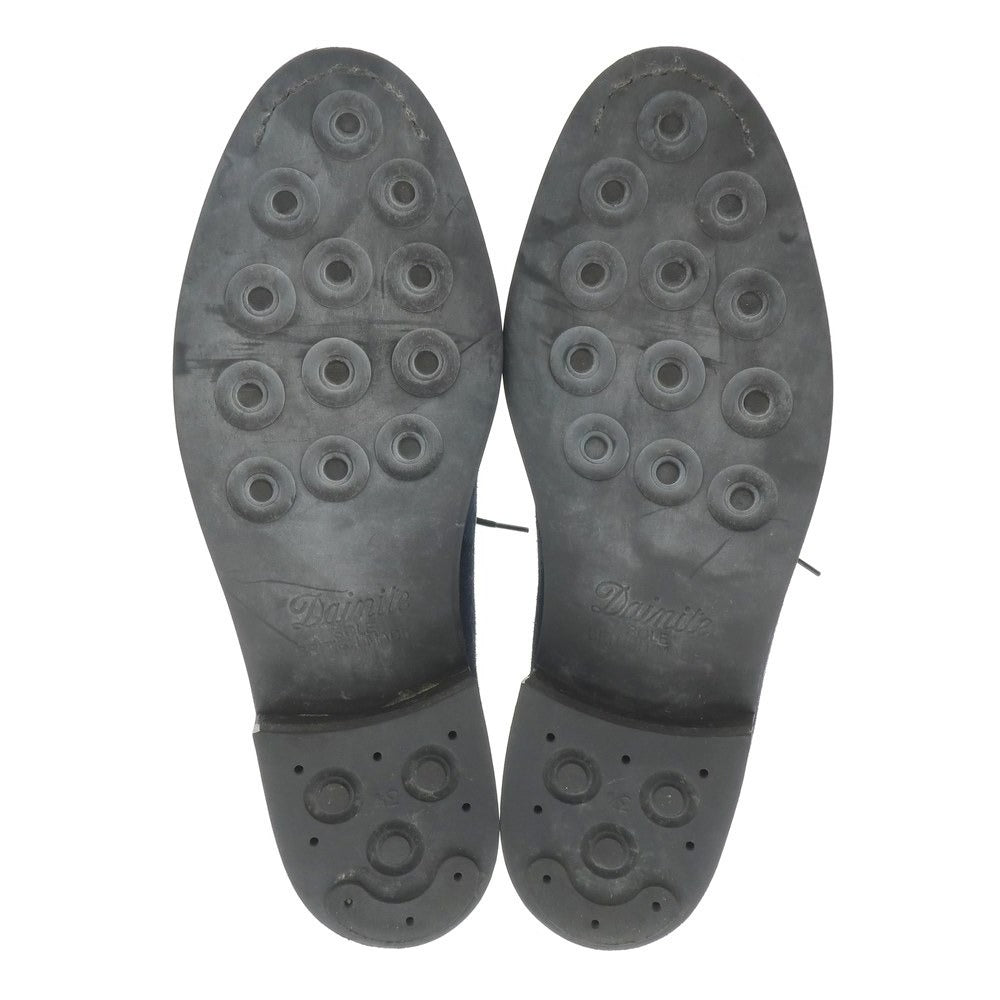 【中古】ヴァーシュ ヴォーシュ VASS スエード Uチップ ドレスシューズ ネイビー【 41 1/2 】【 状態ランクB 】【 メンズ 】