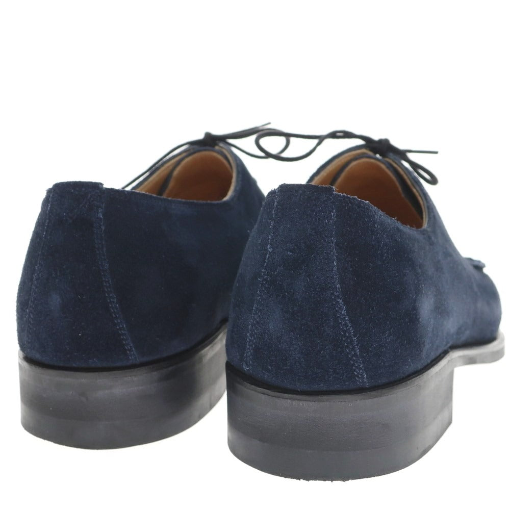 【中古】ヴァーシュ ヴォーシュ VASS スエード Uチップ ドレスシューズ ネイビー【 41 1/2 】【 状態ランクB 】【 メンズ 】