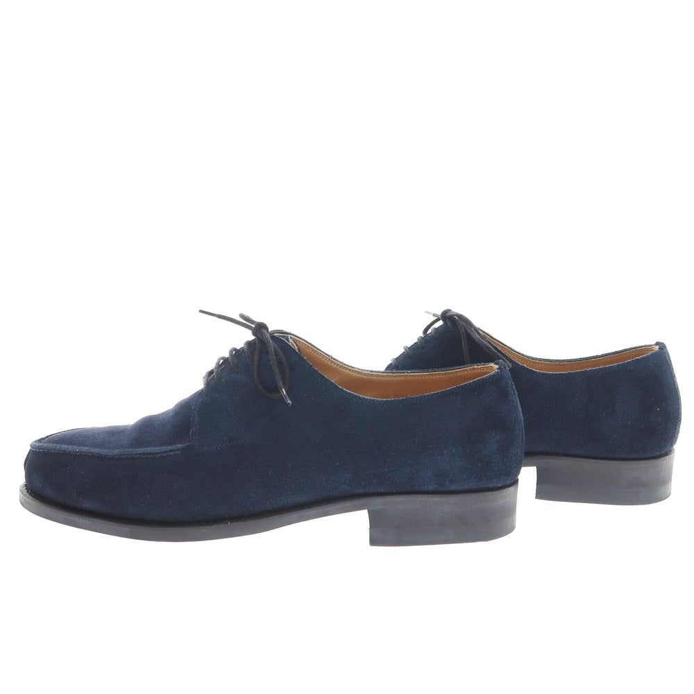 【中古】ヴァーシュ ヴォーシュ VASS スエード Uチップ ドレスシューズ ネイビー【 41 1/2 】【 状態ランクB 】【 メンズ 】