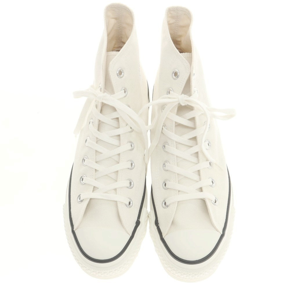 【中古】【未使用】コンバース CONVERSE MADE IN JAPAN オールスターHi スニーカー ホワイト【 9 】【 状態ランクS 】【 メンズ 】