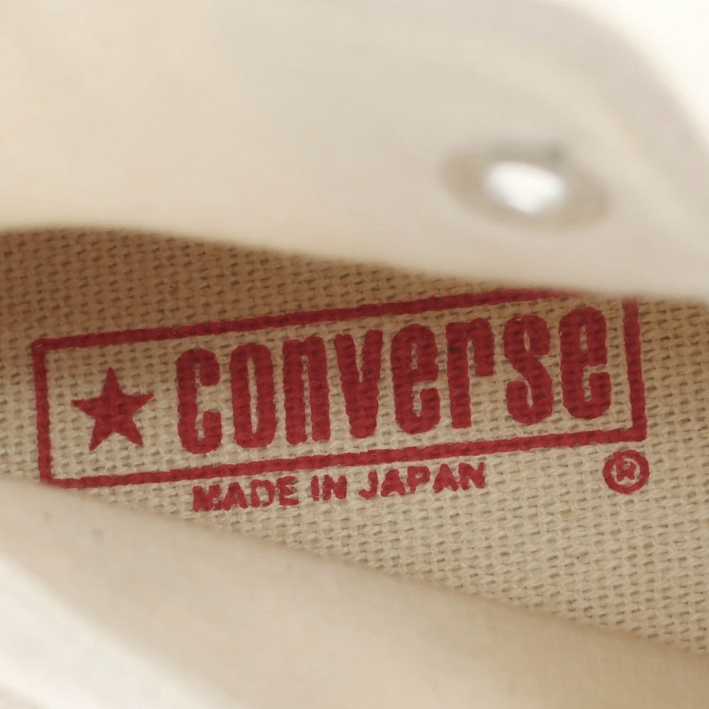 【中古】【未使用】コンバース CONVERSE MADE IN JAPAN オールスターHi スニーカー ホワイト【 9 】【 状態ランクS 】【 メンズ 】