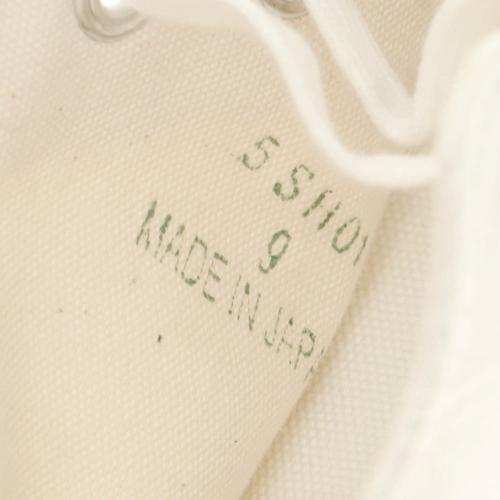 【中古】【未使用】コンバース CONVERSE MADE IN JAPAN オールスターHi スニーカー ホワイト【 9 】【 状態ランクS 】【 メンズ 】