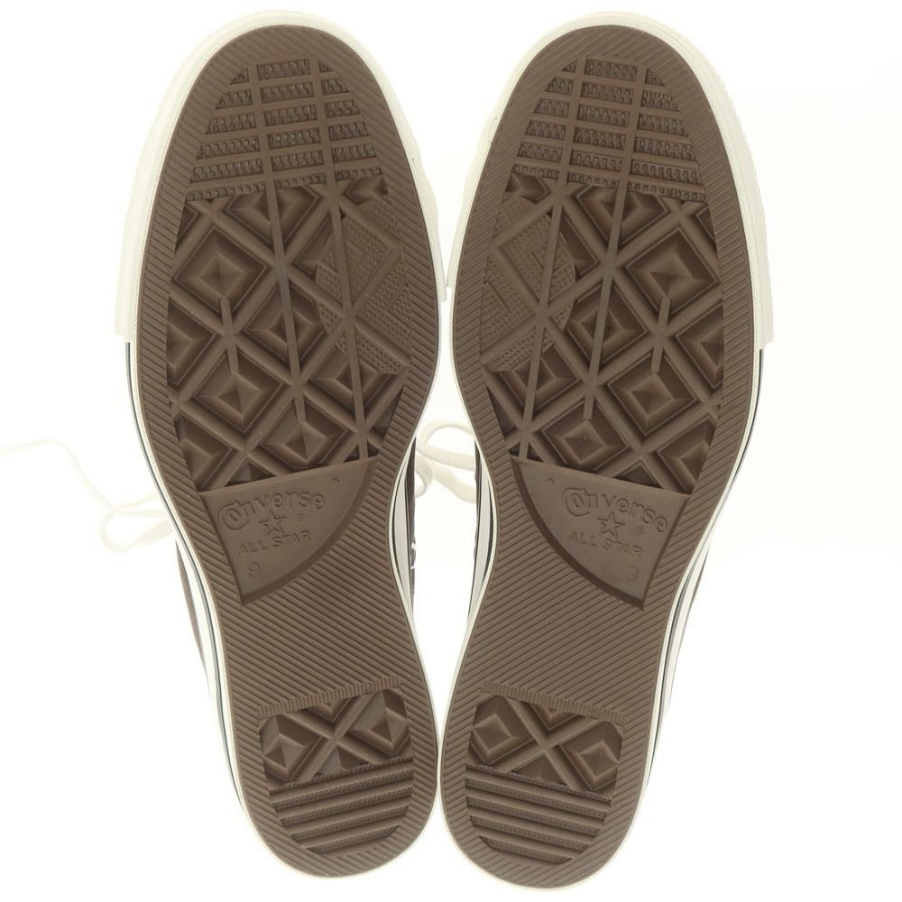 【中古】【未使用】コンバース CONVERSE オールスターHi MADE IN JAPAN スニーカー ブラウン【 9 】【 状態ランクS 】【 メンズ 】