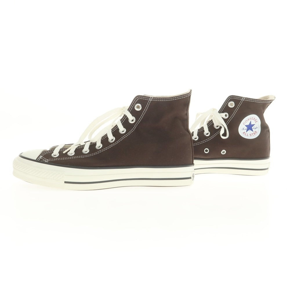 【中古】【未使用】コンバース CONVERSE オールスターHi MADE IN JAPAN スニーカー ブラウン【 9 】【 状態ランクS 】【 メンズ 】