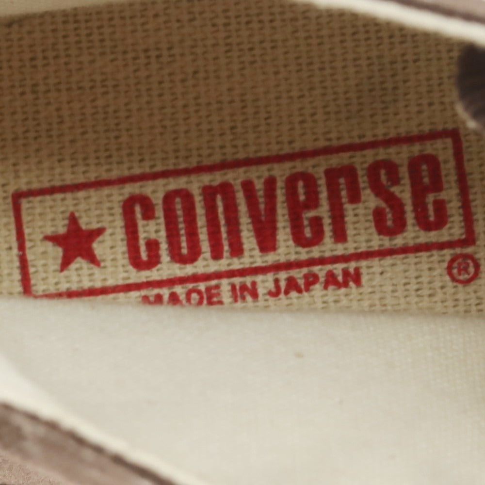 【中古】【未使用】コンバース CONVERSE オールスターHi MADE IN JAPAN スニーカー ブラウン【 9 】【 状態ランクS 】【 メンズ 】
