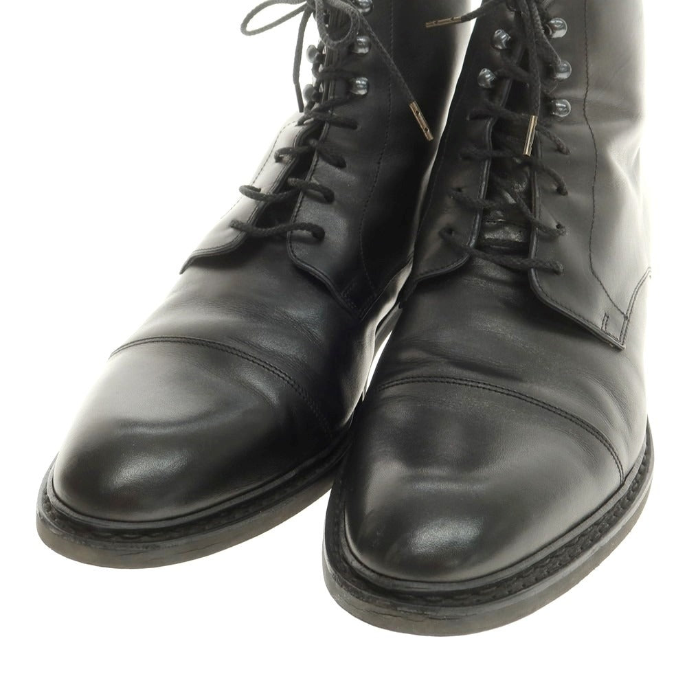 【中古】パラブーツ Paraboot GUITRY ストレートチップ ブーツ ブラック【 8 】【 状態ランクC 】【 メンズ 】