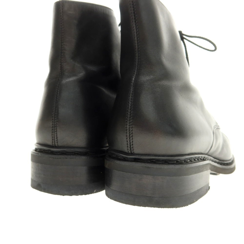 【中古】パラブーツ Paraboot GUITRY ストレートチップ ブーツ ブラック【 8 】【 状態ランクC 】【 メンズ 】