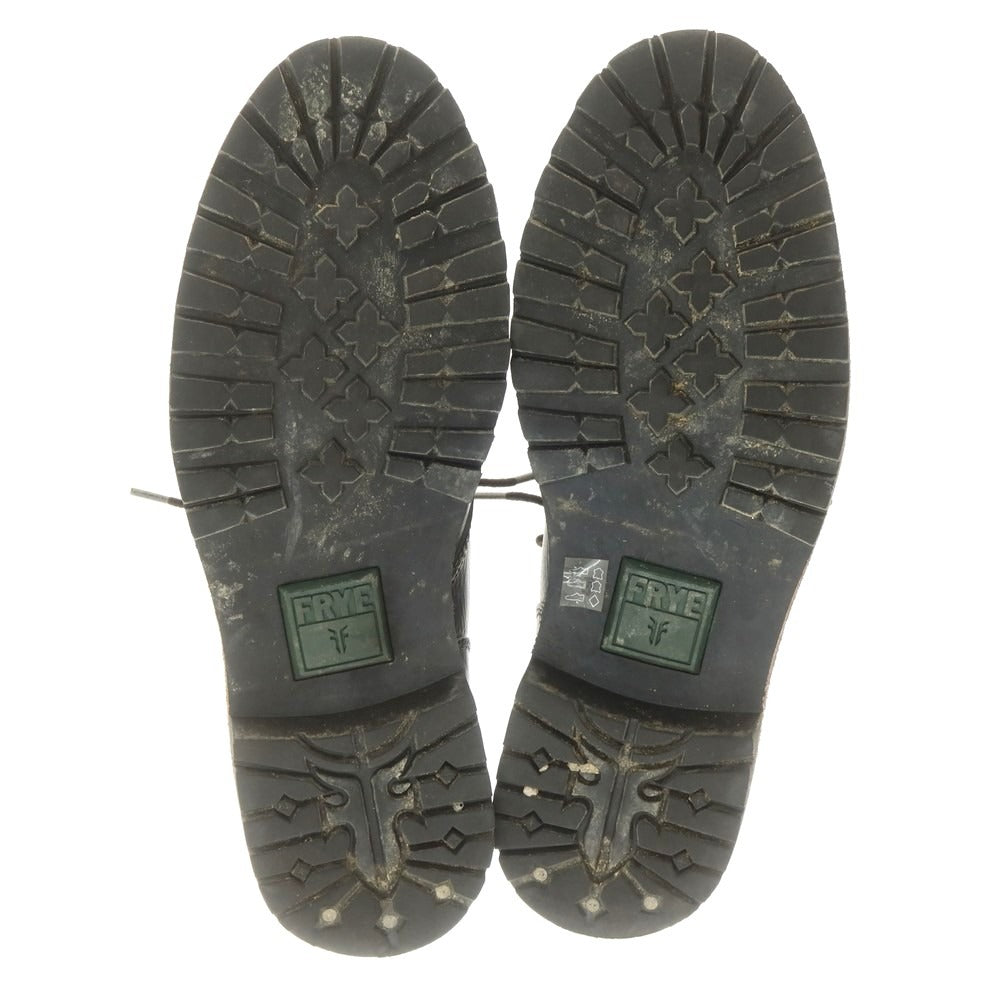 【中古】フライ ブーツ FRYE レザー ブーツワーク ブラック【 9 】【 状態ランクC 】【 メンズ 】