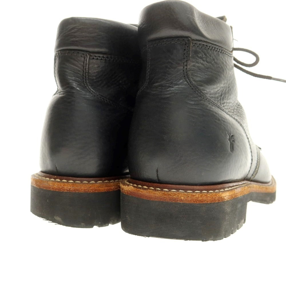 【中古】フライ ブーツ FRYE レザー ブーツワーク ブラック【 9 】【 状態ランクC 】【 メンズ 】
