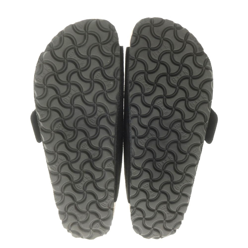 【中古】ビルケンシュトック BIRKENSTOCK Arosa Big Buckle スエード サンダル ブラック【 40 】【 状態ランクB 】【 メンズ 】