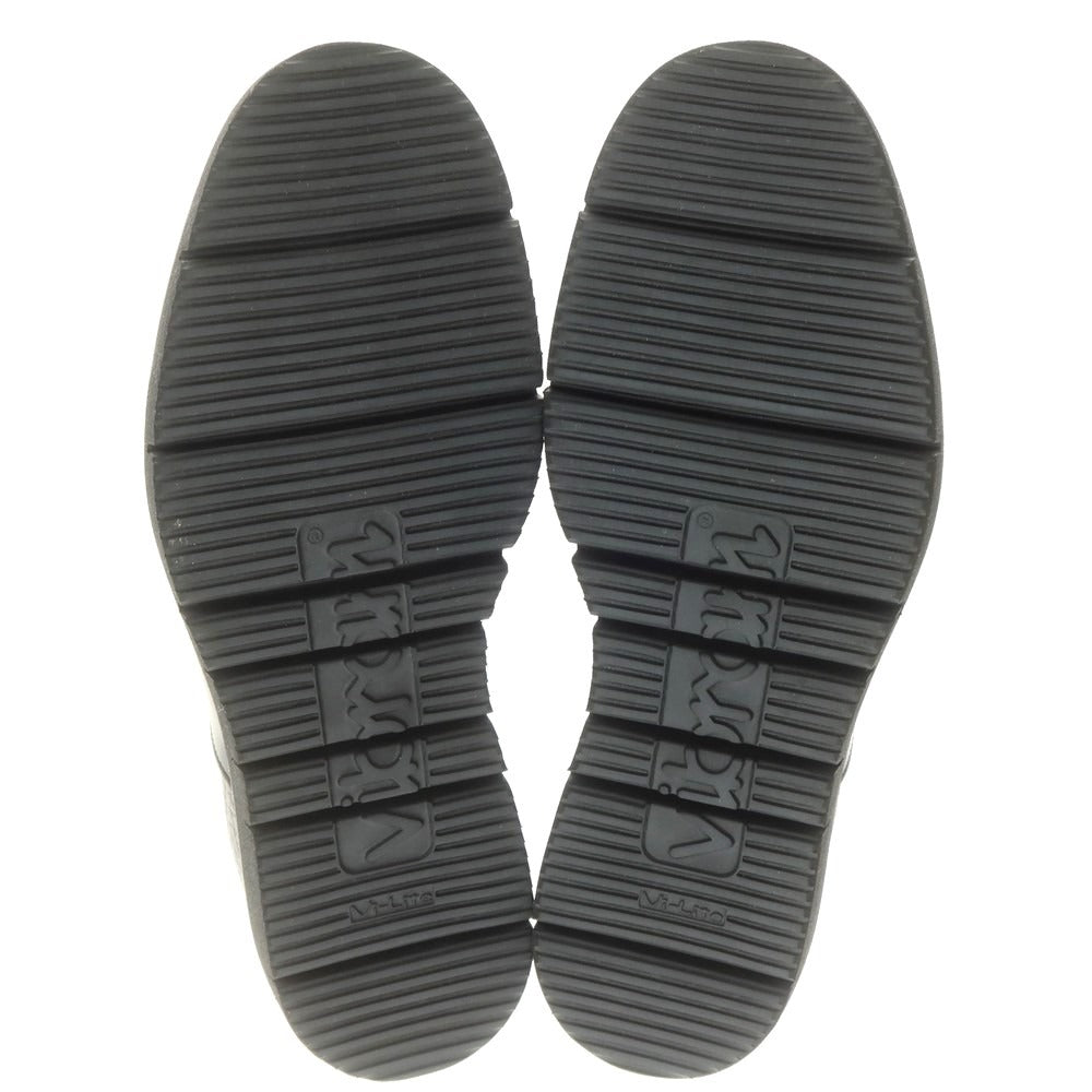 【中古】【未使用】フットザコーチャー foot the coacher レザーシューズ スニーカー ブラック【 7 】【 状態ランクS 】【 メンズ 】
