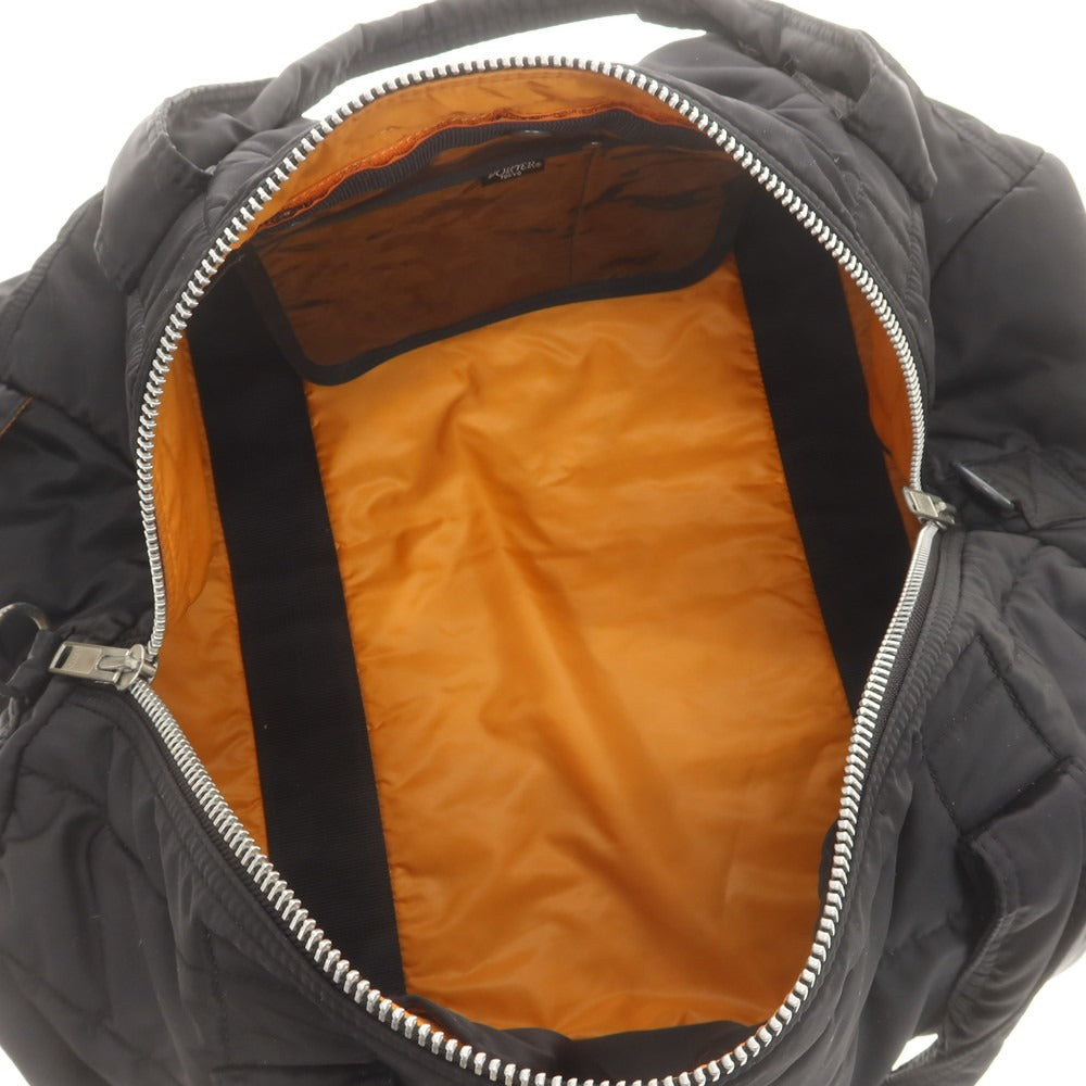 【中古】ポーター PORTER タンカー ナイロン ボストンバッグ ブラック【 状態ランクB 】【 メンズ 】