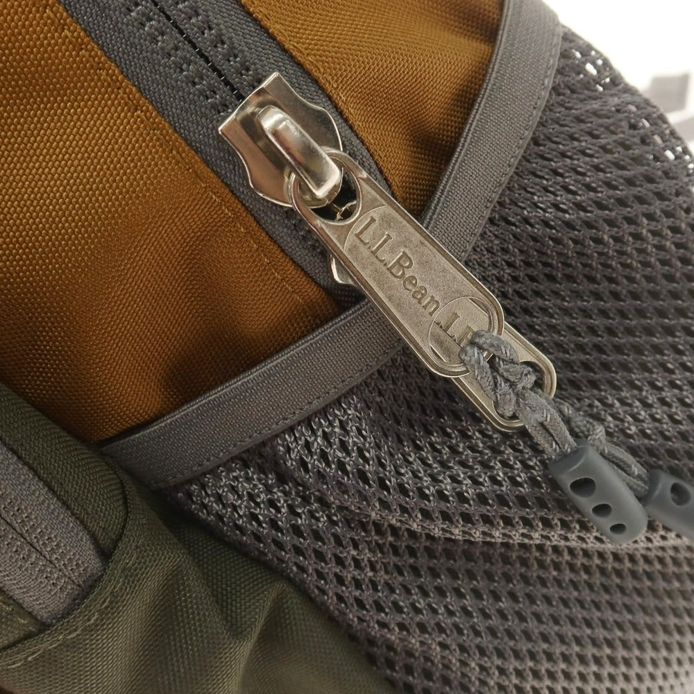 【中古】エルエルビーン L.L.Bean ポリエステル バックパック・リュック モスグリーンxライトブラウン【 状態ランクA 】【 メンズ 】