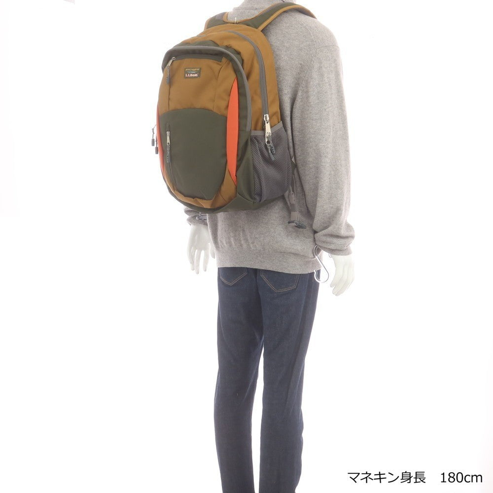 【中古】エルエルビーン L.L.Bean ポリエステル バックパック・リュック モスグリーンxライトブラウン【 状態ランクA 】【 メンズ 】