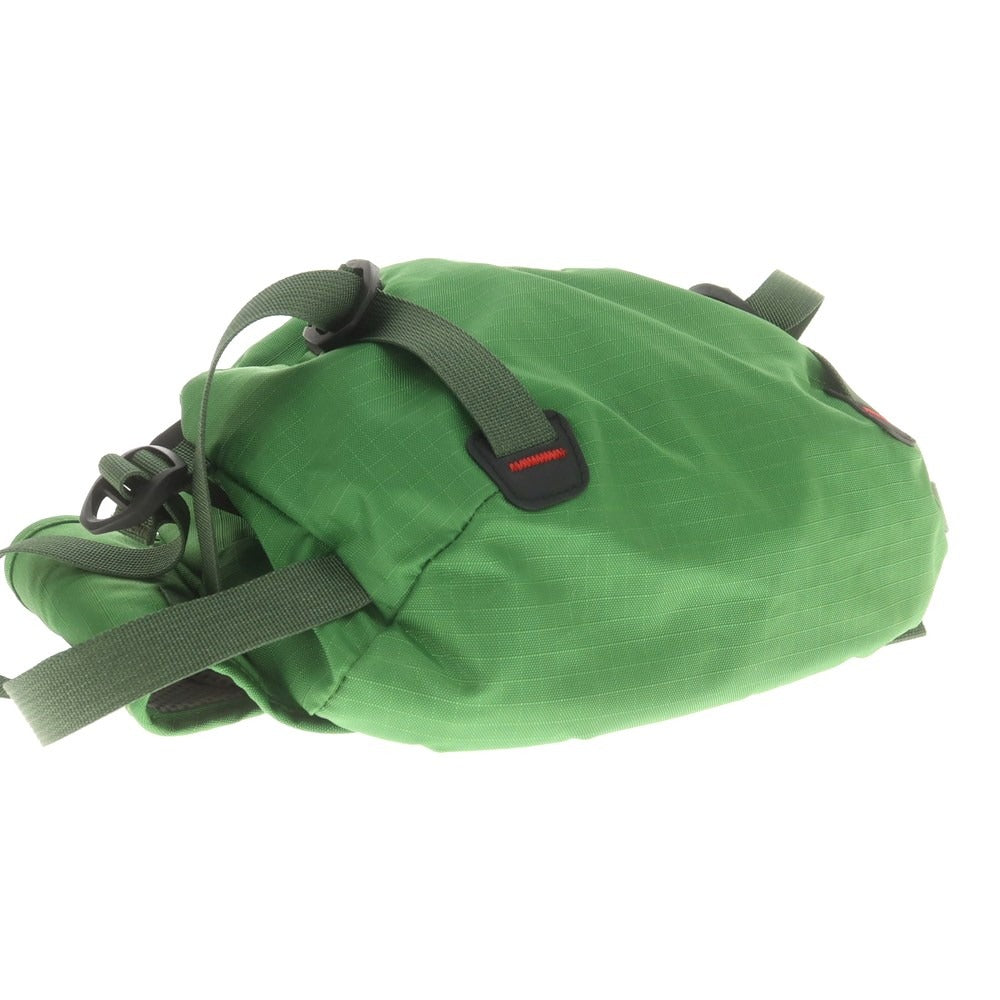 【中古】モンベル mont-bell リップストップナイロン ウエストバッグ グリーン【 状態ランクB 】【 メンズ 】
