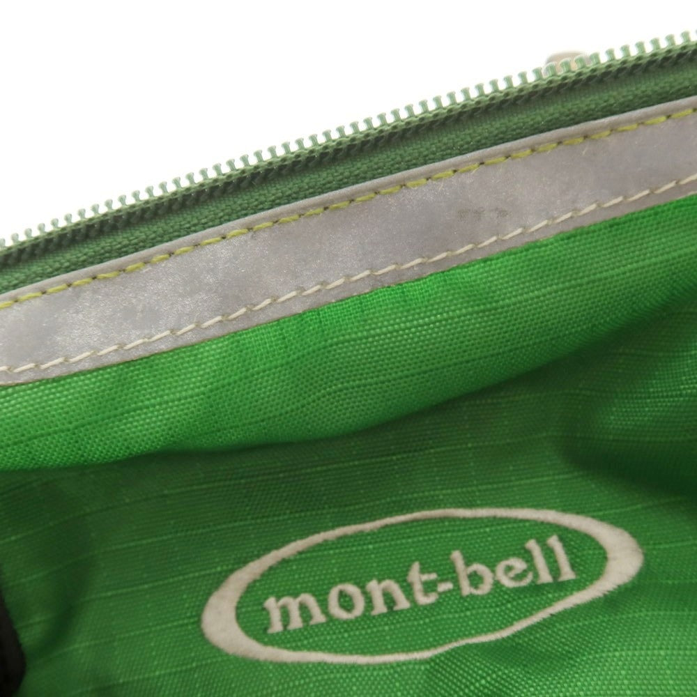 【中古】モンベル mont-bell リップストップナイロン ウエストバッグ グリーン【 状態ランクB 】【 メンズ 】