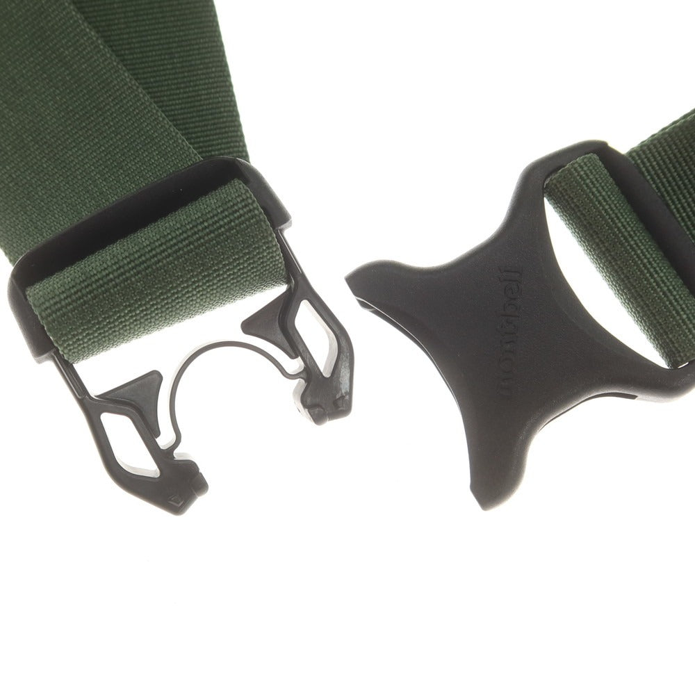 【中古】モンベル mont-bell リップストップナイロン ウエストバッグ グリーン【 状態ランクB 】【 メンズ 】