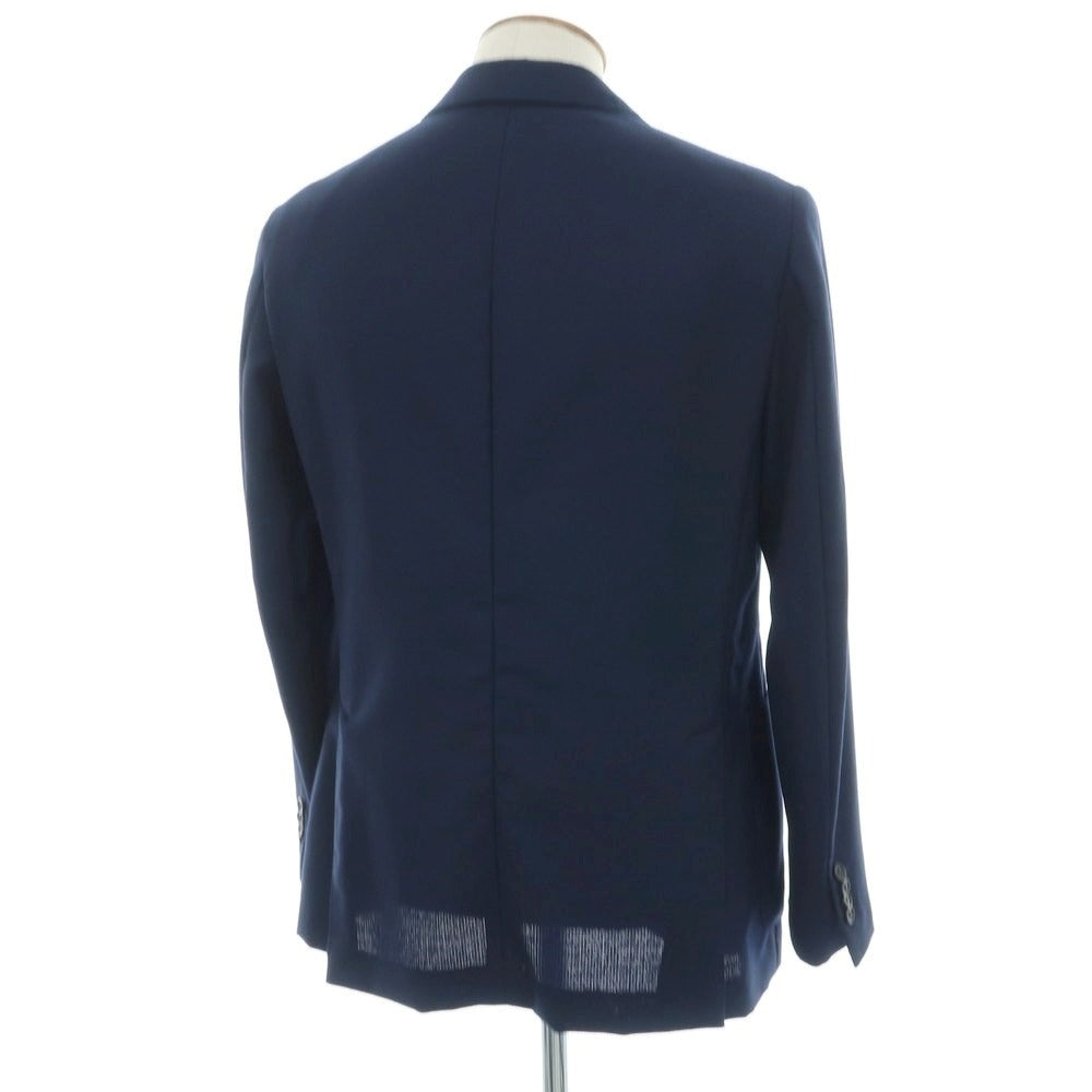 【中古】ベルベスト Belvest JACKET IN THE BOX サマーウール テーラードジャケット ネイビー【 48 】【 状態ランクD 】【 メンズ 】