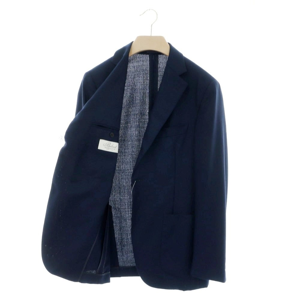 【中古】ベルベスト Belvest JACKET IN THE BOX サマーウール テーラードジャケット ネイビー【 48 】【 状態ランクD 】【 メンズ 】
