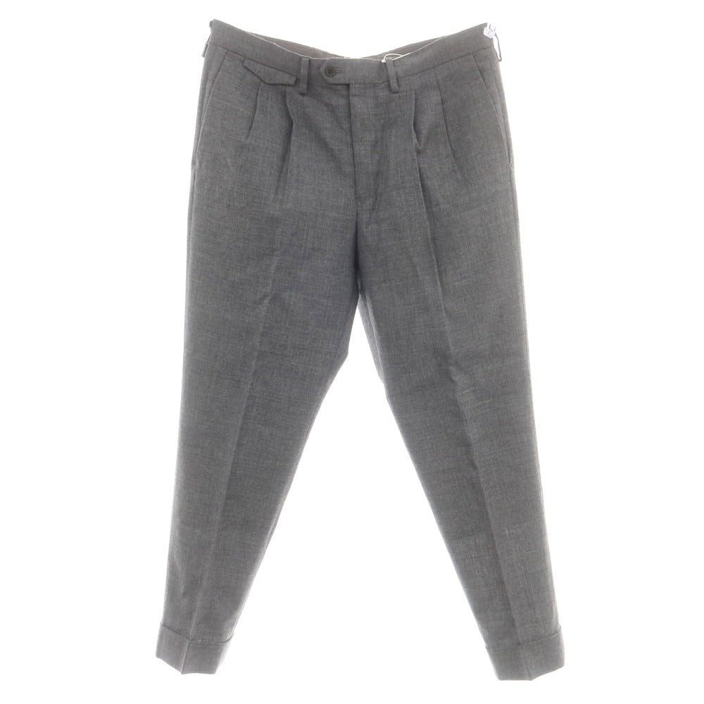 【中古】ユニバーサルランゲージ UNIVERSAL LANGUAGE ウール ドレススラックスパンツ グレー【 LL 】【 状態ランクB 】【 メンズ 】