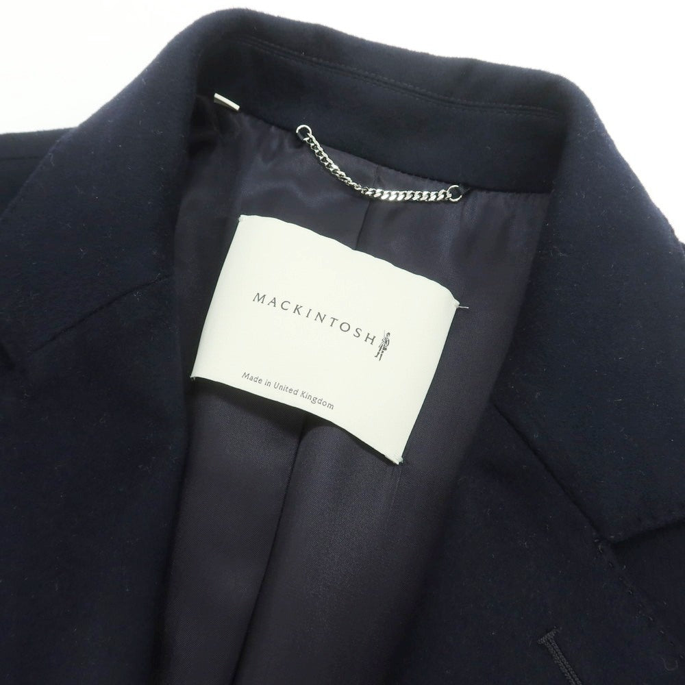 【新品】マッキントッシュ Mackintosh NEW STANLEY ウール チェスターフィールドコート ネイビー【 40 】【 状態ランクN 】【 メンズ 】