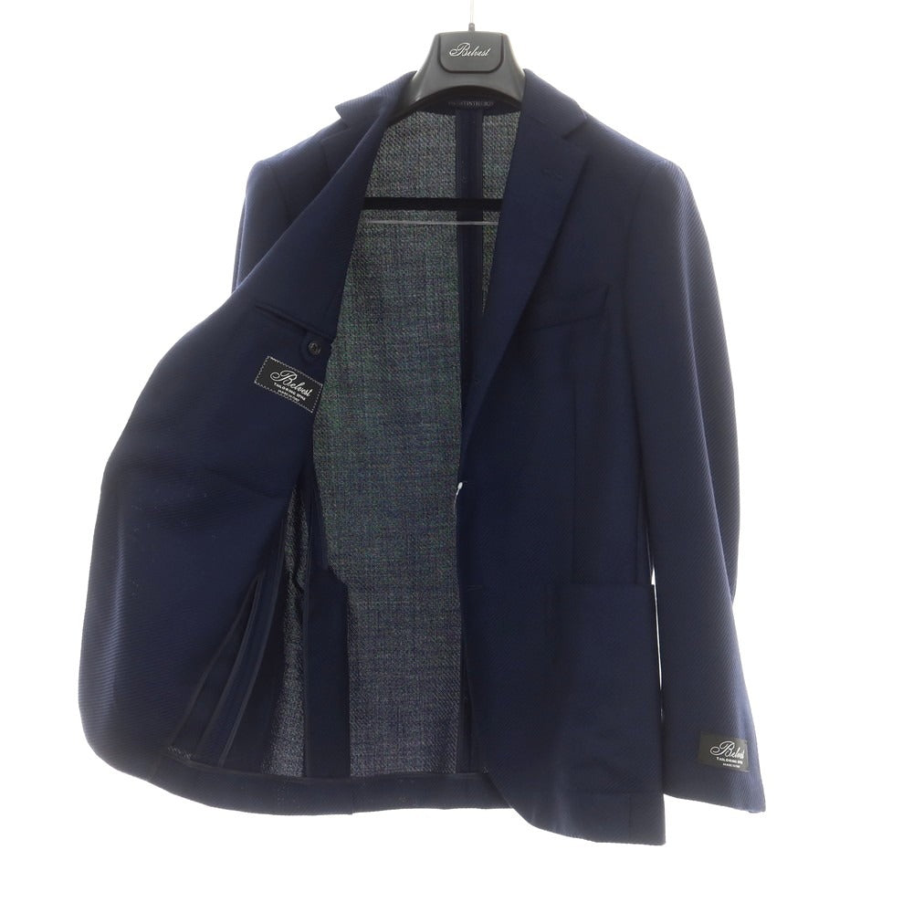 【新品】ベルベスト Belvest JACKET IN THE BOX ウール 3B テーラードジャケット ネイビー【 44 Drop7 】【 状態ランクN 】【 メンズ 】