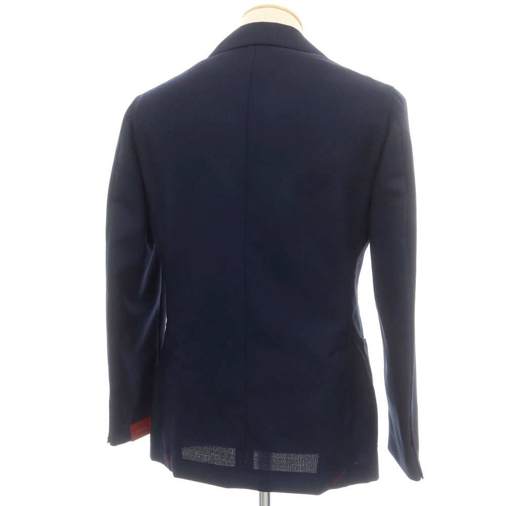 【新品】エルネスト ernesto GFB ホップサック ウール 2B テーラードジャケット ネイビー【 44 Drop8 】【 状態ランクN 】【 メンズ 】
