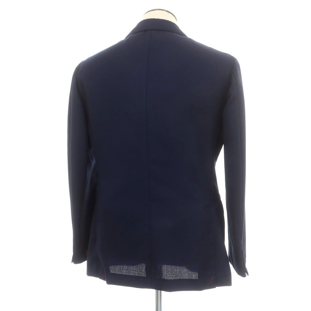 【新品】エルネスト ernesto GFB ホップサック ウール 2B テーラードジャケット ネイビー【 52 Drop8 】【 状態ランクN 】【 メンズ 】