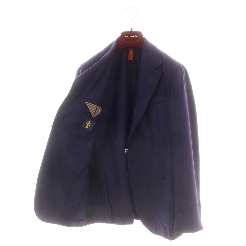 【新品】エルネスト ernesto GFB ウール テーラードジャケット ネイビー【 48 】【 状態ランクN 】【 メンズ 】