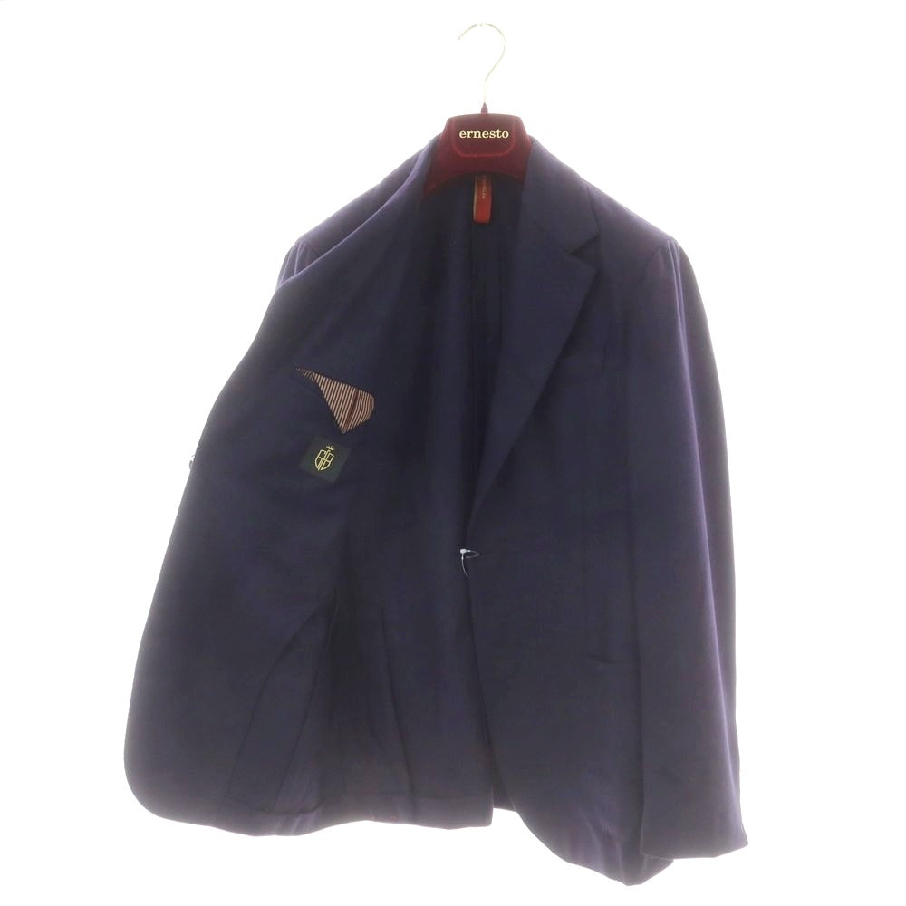 【新品】エルネスト ernesto GFB ウール テーラードジャケット ネイビー【 50 】【 状態ランクN 】【 メンズ 】