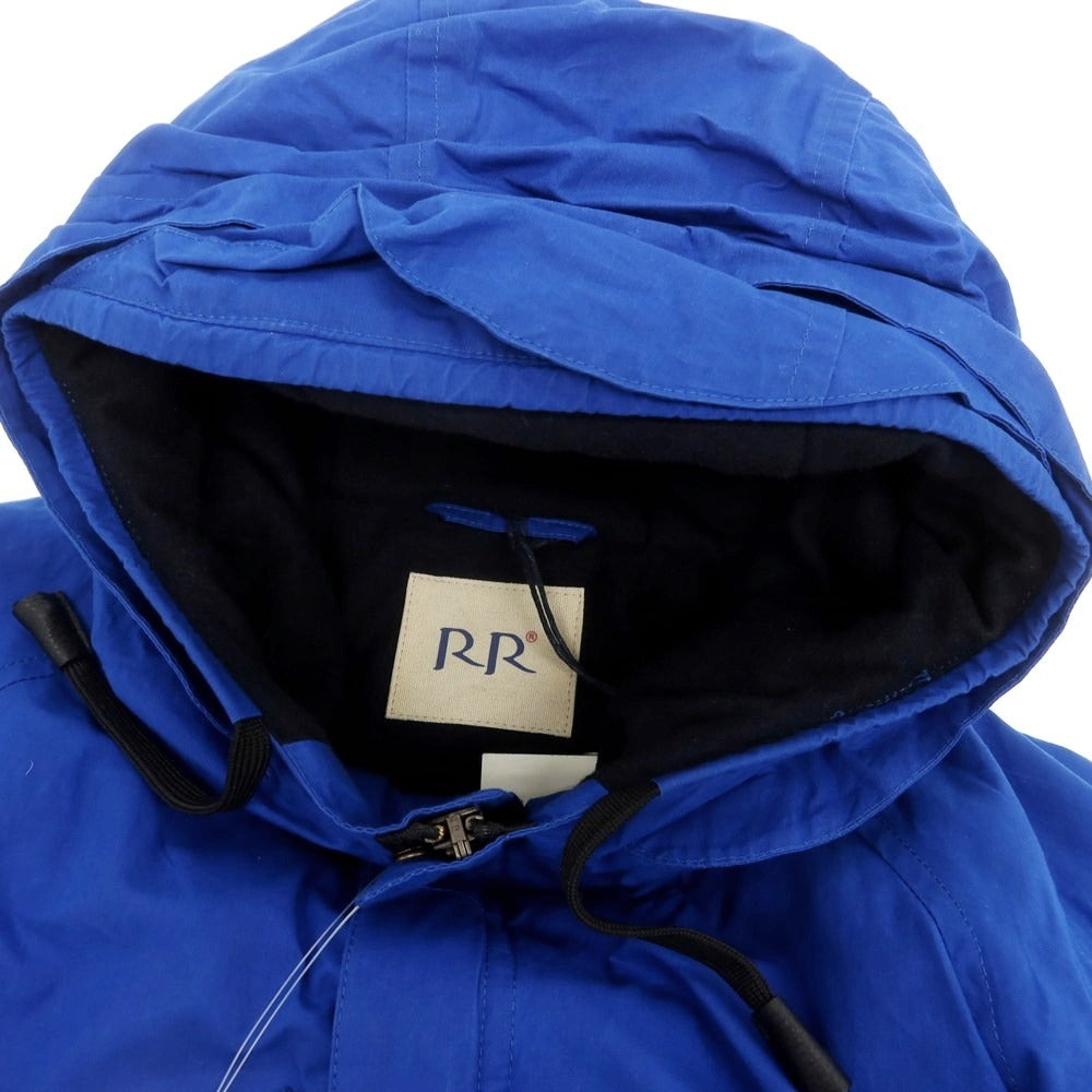 【新品アウトレット】アールアール ロマーノリドルフィ RR ROMANO RIDOLFI ARON ワックスコットン 中綿 フィールドジャケット ブルー【 46 】【 状態ランクN- 】【 メンズ 】