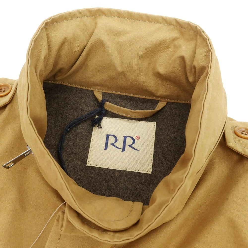 【新品アウトレット】アールアール ロマーノリドルフィ RR ROMANO RIDOLFI FIELD コットン 中綿 ミリタリージャケット ベージュ【 48 】【 状態ランクN- 】【 メンズ 】